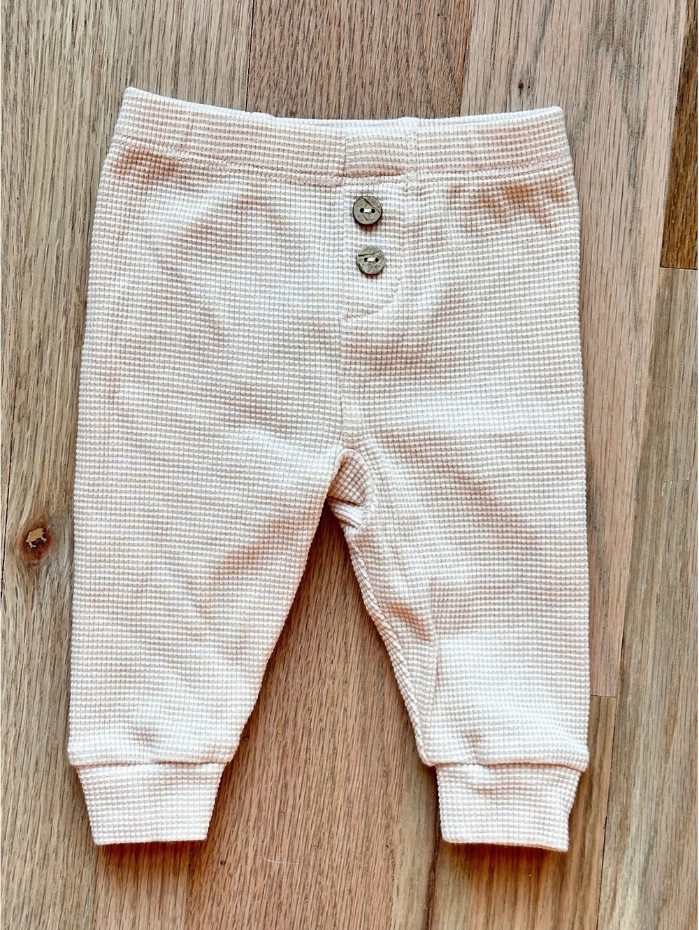 Quincy Mae Waffle Knit Pants Sz 0-3M